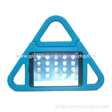 Plastic case for iPad mini with triangle design, factory price, anti-drop/anti-dust